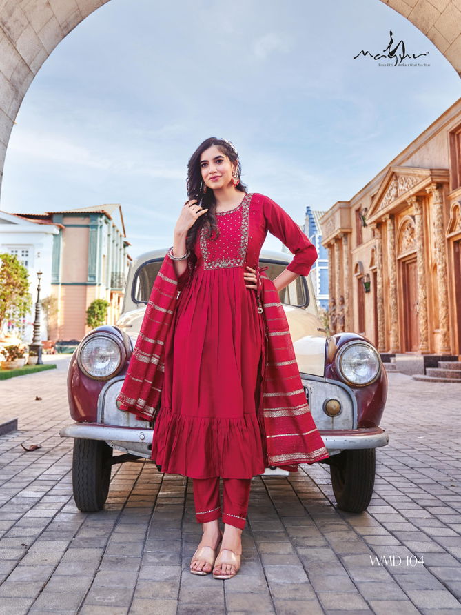 Wedmegood By Mayur Readymade Salwar Suits Catalog